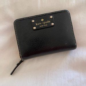 Kate Spade Cara Wellesley Bifold Snap Zip Wallet